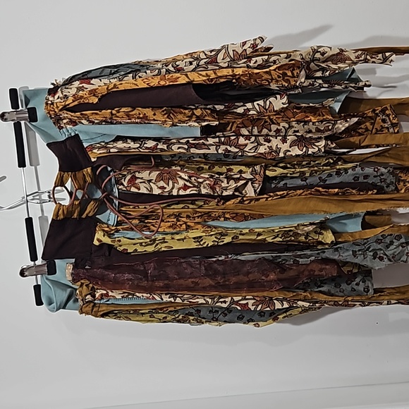 RARE MYSTIC GYPSY MUSE RAG SKIRT - Picture 2 of 13